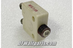 S1360-10, MP-1600T-10, 10A Cessna Aircraft Circuit Breaker S1360-10, MP-1600T-10, 10A Cessna Aircraft Circuit Breaker