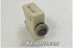 454-703, MP1600P-15, 15A Piper Aircraft Circuit Breaker