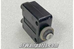 W58-XC4C12A-2, 431-202-101, Potter & Brumfield 2A Aircraft Circuit Breaker