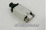 454-736, 7277-2-3, 3A Piper Aircraft Slim Klixon Circuit Breaker