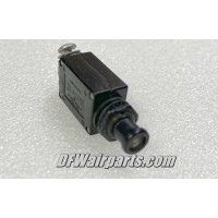 7277-5-5, S2899L5, 5A Klixon Slim Aircraft Circuit Breaker