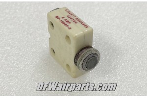 454-700, MP1600P-5, 5A Piper Aircraft Circuit Breaker 454-700, MP1600P-5, 5A Piper Aircraft Circuit Breaker