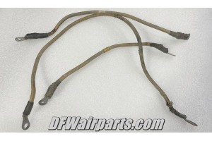 Lot of Aircraft 8 AWG Relay Connecting Power Jumper Cables