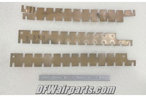Lot of 3 Piper Aircraft Circuit Breaker Bus Bar Connector Strips
