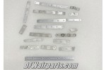 Lot of 17 Aluminum Aircraft Circuit Breaker Bus Bar Connector Strips