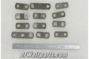 Lot of 12 Aircraft Circuit Breaker Bus Bar Connector Strips