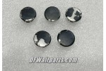 Lot of 5 Aircraft Cockpit Instrument Panel Circuit Breaker Hole Covers / Plugs