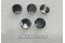 Lot of 5 Aircraft Cockpit Instrument Panel Circuit Breaker Hole Covers / Plugs