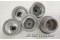 Lot of 5 Airline Type Aircraft Eyeball Swivel Overhead Reading Lights for parts