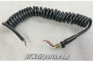 Aircraft Microphone Coiled Cord
