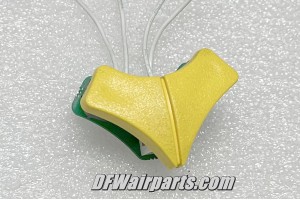 9326715-1,, Bombardier CRJ-200 Passenger Servicing Unit / PSU Light Switch
