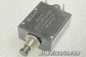 S-1232-7, CB2307B, 7A Cessna Aircraft / Wood Electric Circuit Breaker