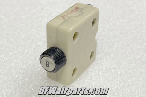 S-1360-8, MP1600P-8, Mechanical Products 8A Cessna Aircraft Circuit Breaker
