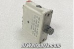 MS25017-10,  D6752-2-10,10A Klixon Aircraft Circuit Breaker