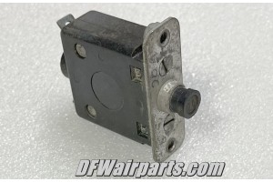 D-6751-1-20, D6751-1-20, 20A Vintage Klixon Aircraft Circuit Breaker