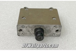 MS25017-10, MP-91, 10A Mechanical Products Aircraft Circuit Breaker