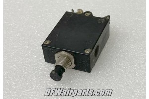 109-225-101, W23X1A1G-25, 25A Potter & Brumfield Aircraft Circuit Breaker