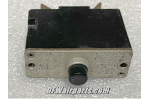 M--7472846,, Type SW Square D 35A Vintage Aircraft Circuit Breaker