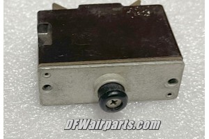 AN3161-P20, D-6751-2-20, Vintage 20A Square D Aircraft Circuit Breaker