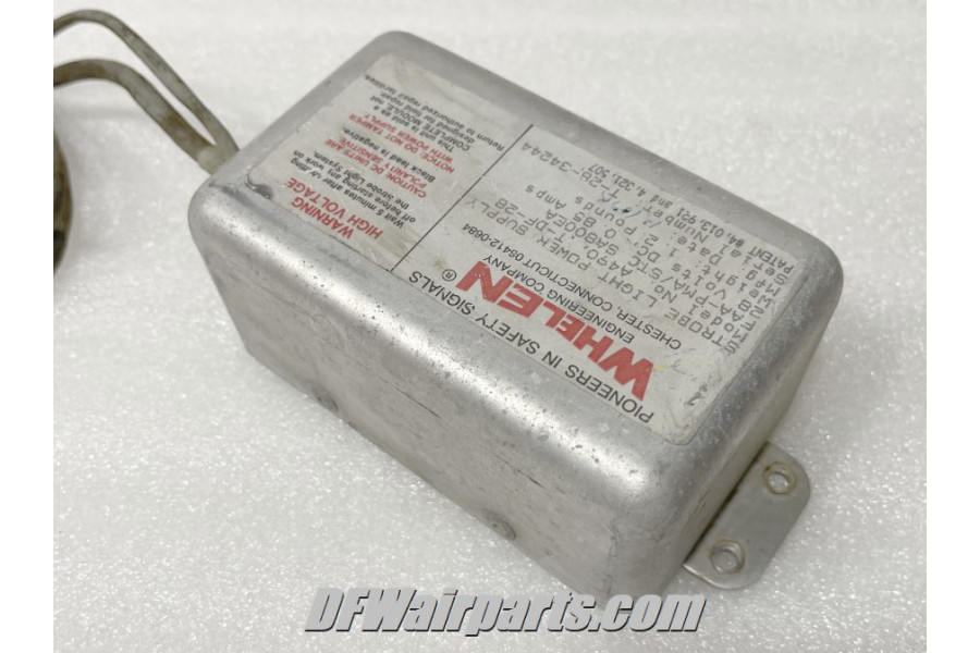 TDF28, A490, Whelen Aircraft Strobe Light Power Supply 22341