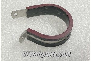 TA4C45D24AF, 5340-00-687-4947, Fuel Resistant Aircraft 1 1/2" Adel Clamp / Lot of 5