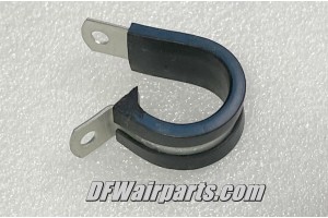 MS21919WDG13, 5340-00-286-9421, Aircraft 13/16" Loop Type Adel Clamp / Lot of 10 MS21919WDG13, 5340-00-286-9421, Aircraft 13/16" Loop Type Adel Clamp / Lot of 10