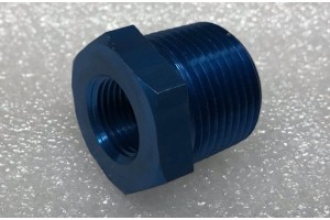 AN912-8D, 4730-00-194-0209, Aircraft Aluminum Reducer Bushing Tube Fitting