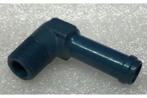 AN842-8D, 4730-00-277-1995, Aircraft Aluminum Tube to Hose Elbow Adapter Fitting
