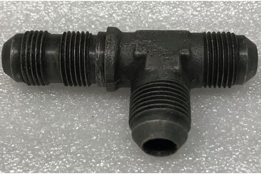 AN8048, 4730008041922, Aircraft Tubing Steel Bulkhead Tee Adapter