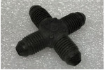 AN827-4S, 4730-00-278-8577, Aircraft Steel Cross Tube Adapter Fitting