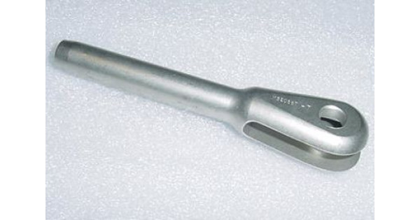 Aircraft Cable Fork End Terminal. P/N MS20667-6 or AN667-6.