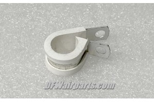 455-007, MS21919-WH8, Piper Aircraft Adel Clamp / Lot of 2
