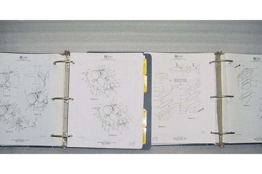 Learjet 24 Aircraft Illustrated Parts Catalog