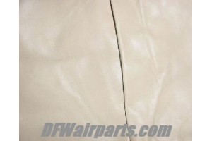 Aircraft Upholstery, Italian Leather, Light Beige / Neutral,2537