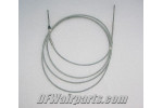 Twin Engine Aircraft Push-Pull Control Cable, 11 ft, 2 in long