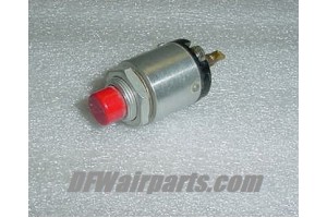 5930-00-633-7248, D207W3R, Aircraft Push Button Switch