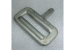 51B7749, Vintage Aircraft Seat Belt Buckle