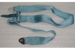 Aircraft Seat Belt Shoulder Harness Strap, Light Blue color