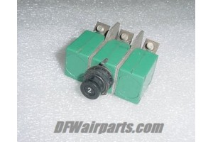 6TC14-2, 30-052-2, Three Phase Klixon 2A Aircraft Circuit Breaker