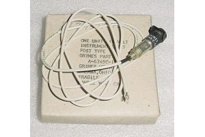 A6745C-12, A-6745C-12, Grimes Aircraft Instrument Post Light / Clear lens
