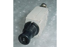 7277-5-1, S2899L1.0, 1A Slim Klixon Aircraft Circuit Breaker