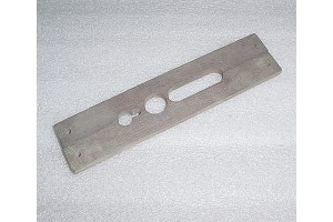 Aircraft Control Cable Phenolic Block Guide, 6 9/16"X1 1/2"X1/4"