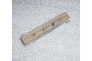 Aircraft Control Cable Phenolic Block Guide, 3 3/4"X 1/2" X 1/2"