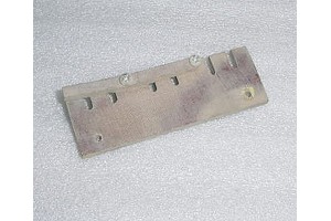 Aircraft Control Cable Phenolic Block Guide, 3 3/4"X1 1/4"X3/16"