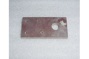 Aircraft Control Cable Phenolic Block Guide, 3" X 1 1/2" X 1/4"