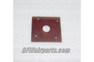 Aircraft Control Cable Phenolic Block Guide, 2 3/4"X2 3/4"X1/8"