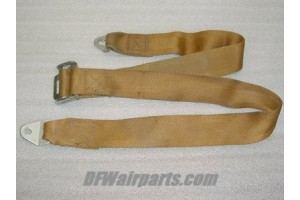Aircraft Seat Belt Shoulder Harness Strap, Light Brown color