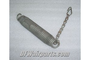 Tailwheel Aircraft Steering Spring and Chain