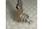Vintage Aircraft Instrument Panel On Off Switch