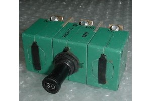 9TC37-30, HS4816-30, Klixon 3 Phase 30A Aircraft Circuit Breaker